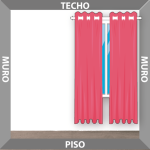 Junto a Muro / Techo a Piso